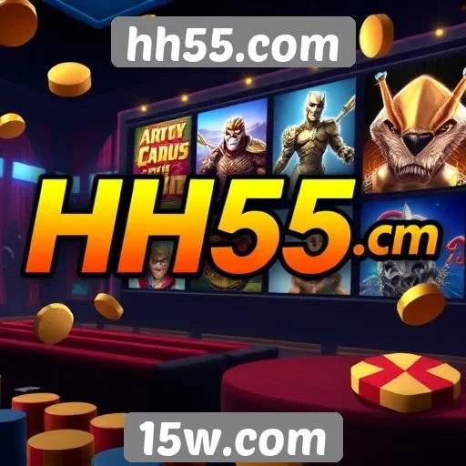 Análise das opções de jogos disponíveis no hh55.com