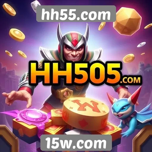 Principais jogos disponíveis na plataforma hh55.com